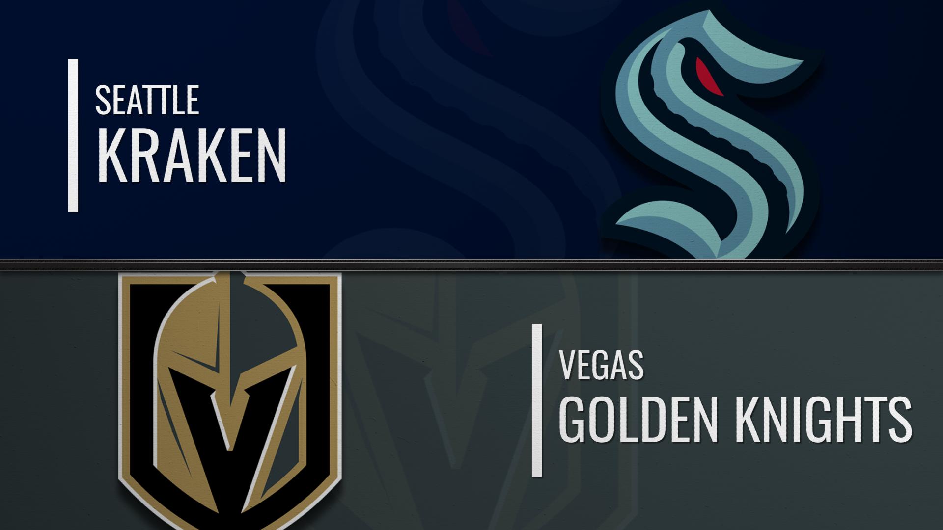 Vegas Golden Knights Vs. Seattle Kraken