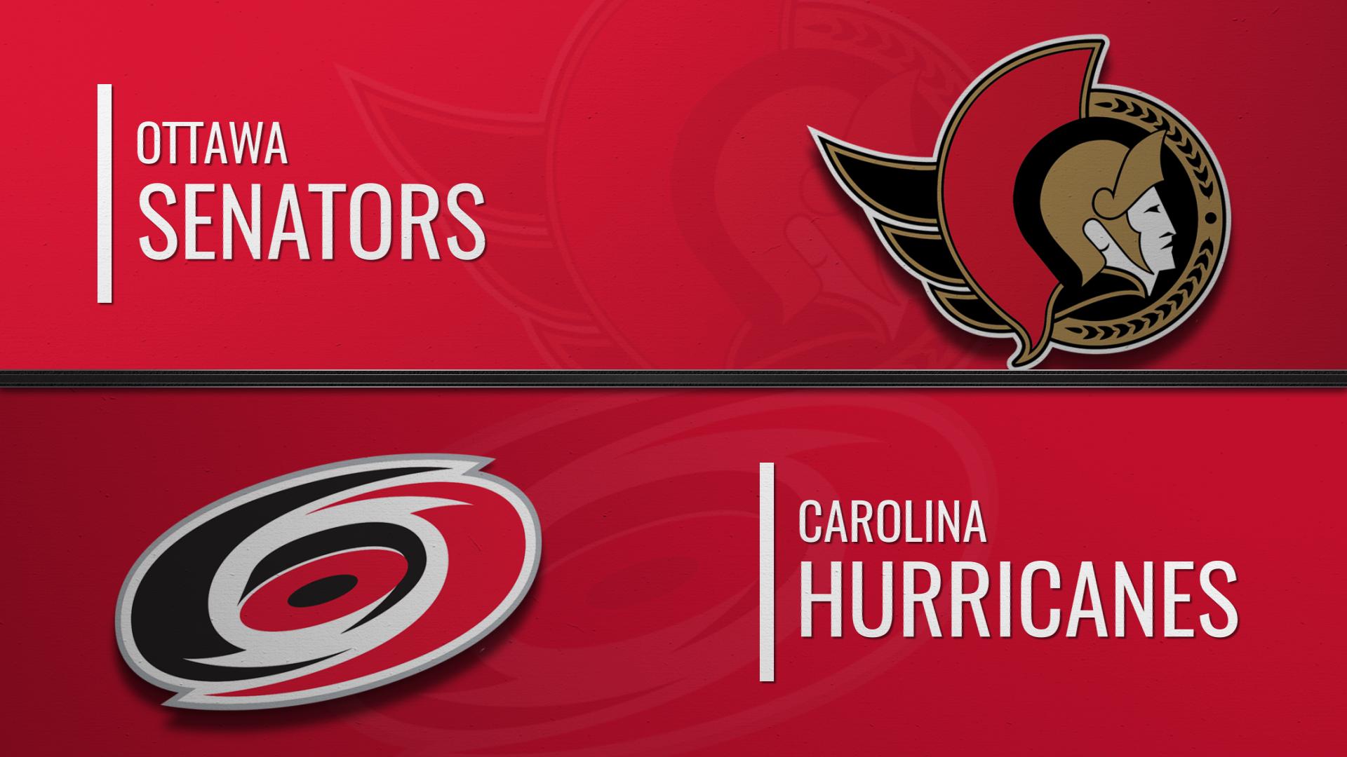 Carolina Hurricanes Vs Ottawa Senators 