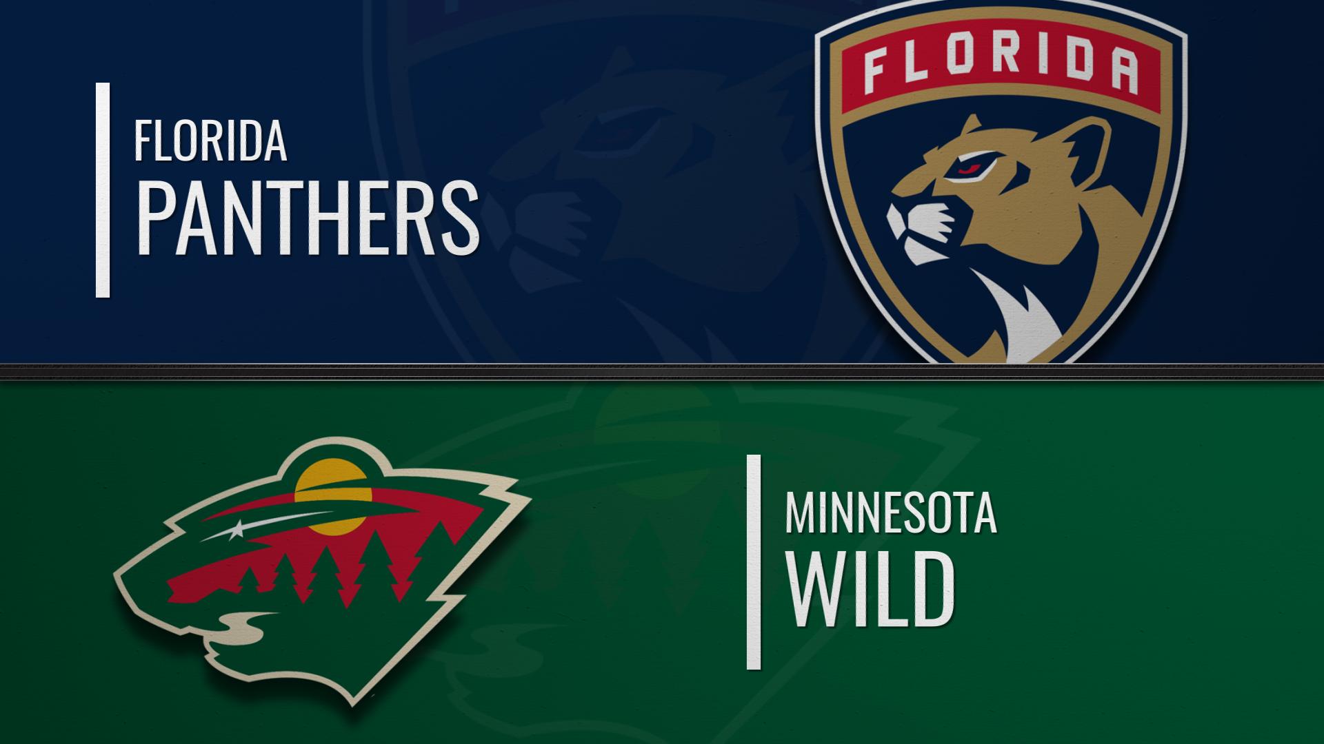 Minnesota Wild vs. Florida Panthers