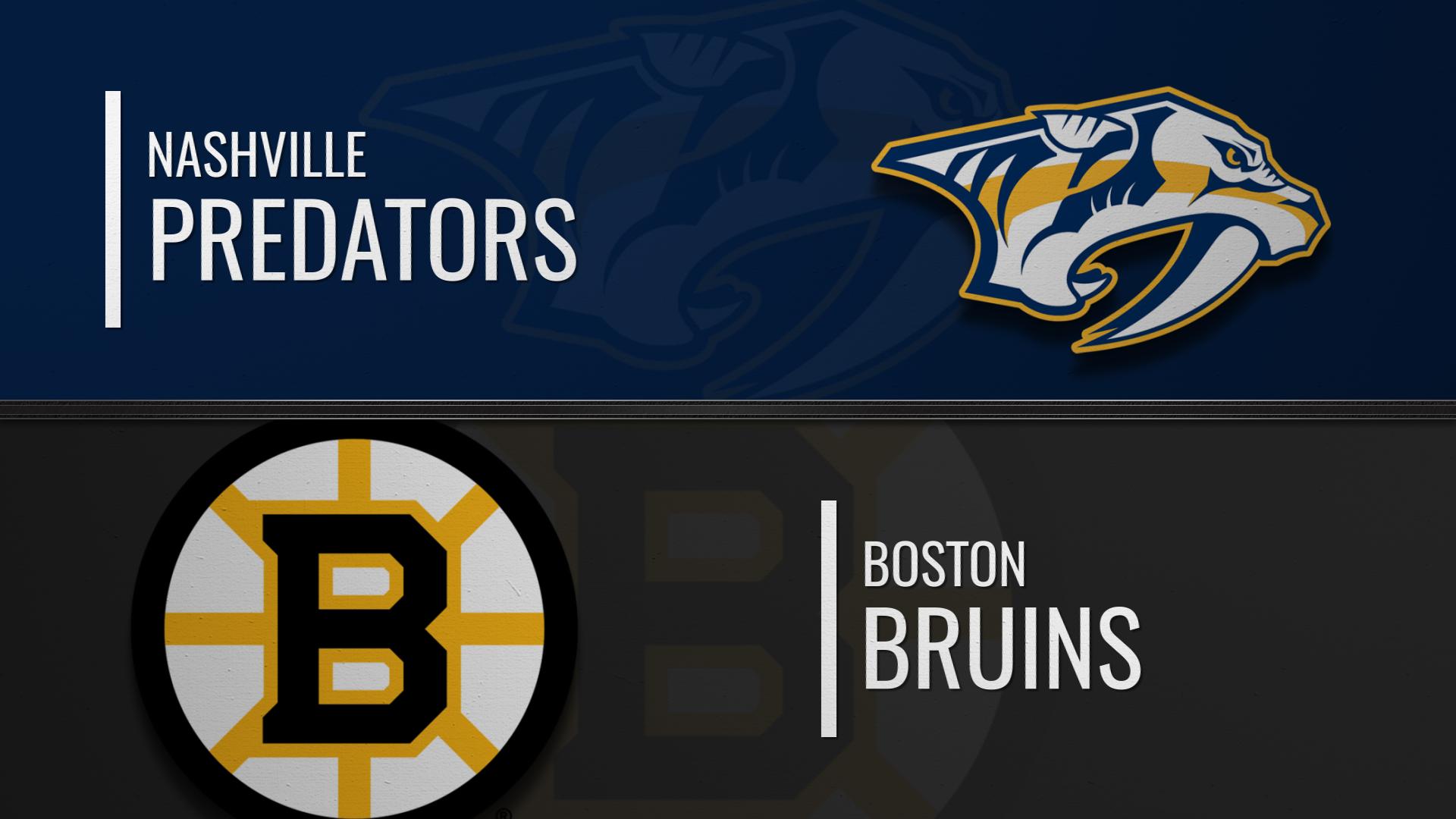 Boston Bruins Vs. Nashville Predators