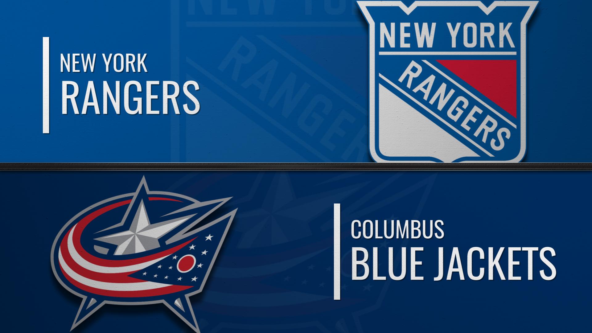 new york rangers vs columbus blue jackets