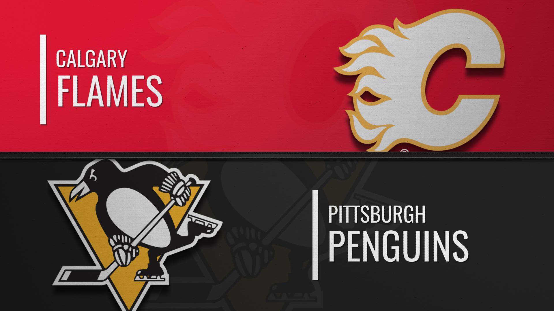 Pittsburgh Penguins Vs. Calgary Flames