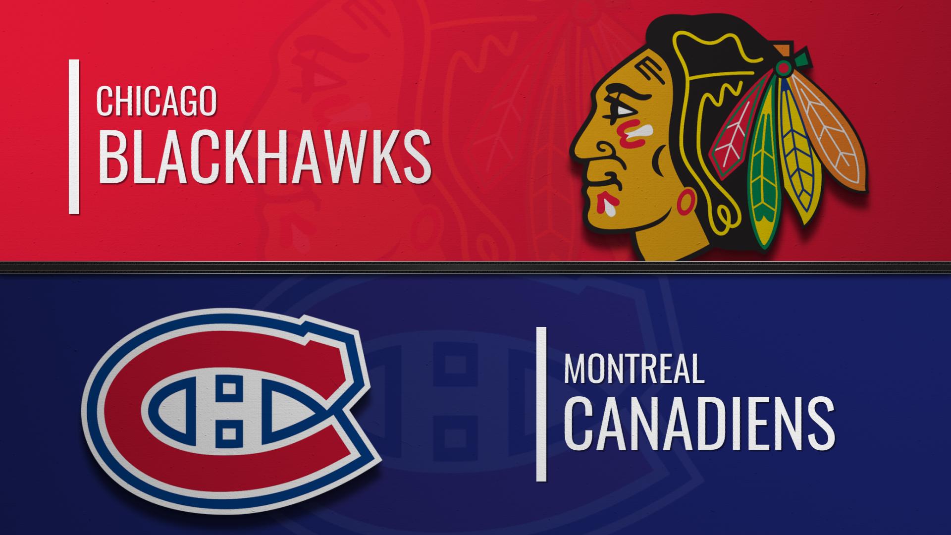 Montreal Canadiens Vs. Chicago Blackhawks