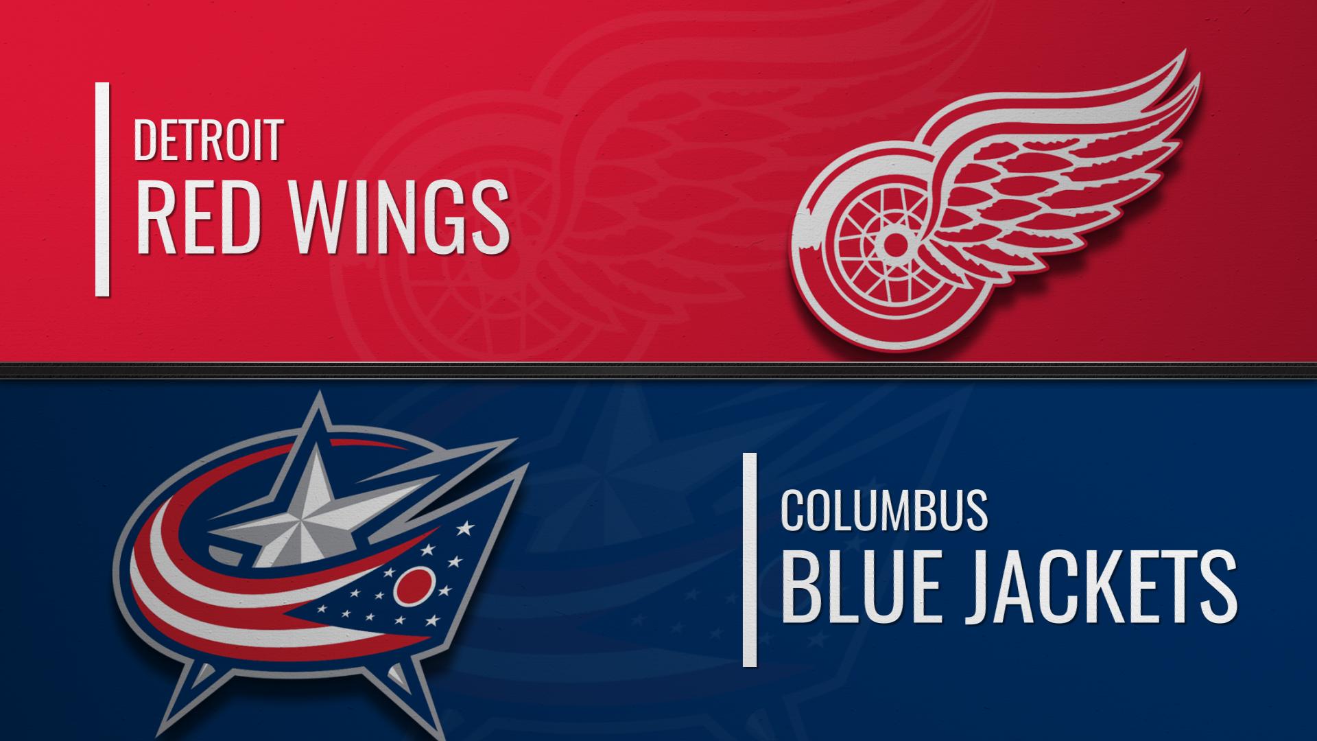 Columbus Blue Jackets vs. Detroit Red Wings