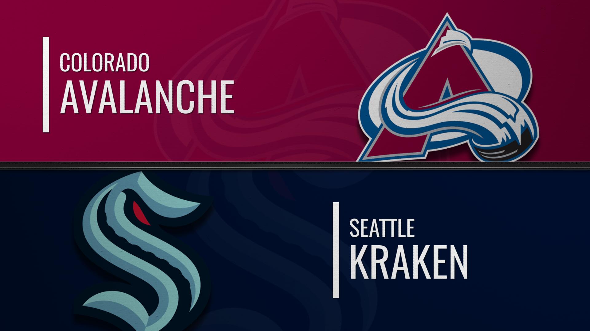 Seattle Kraken vs. Colorado Avalanche