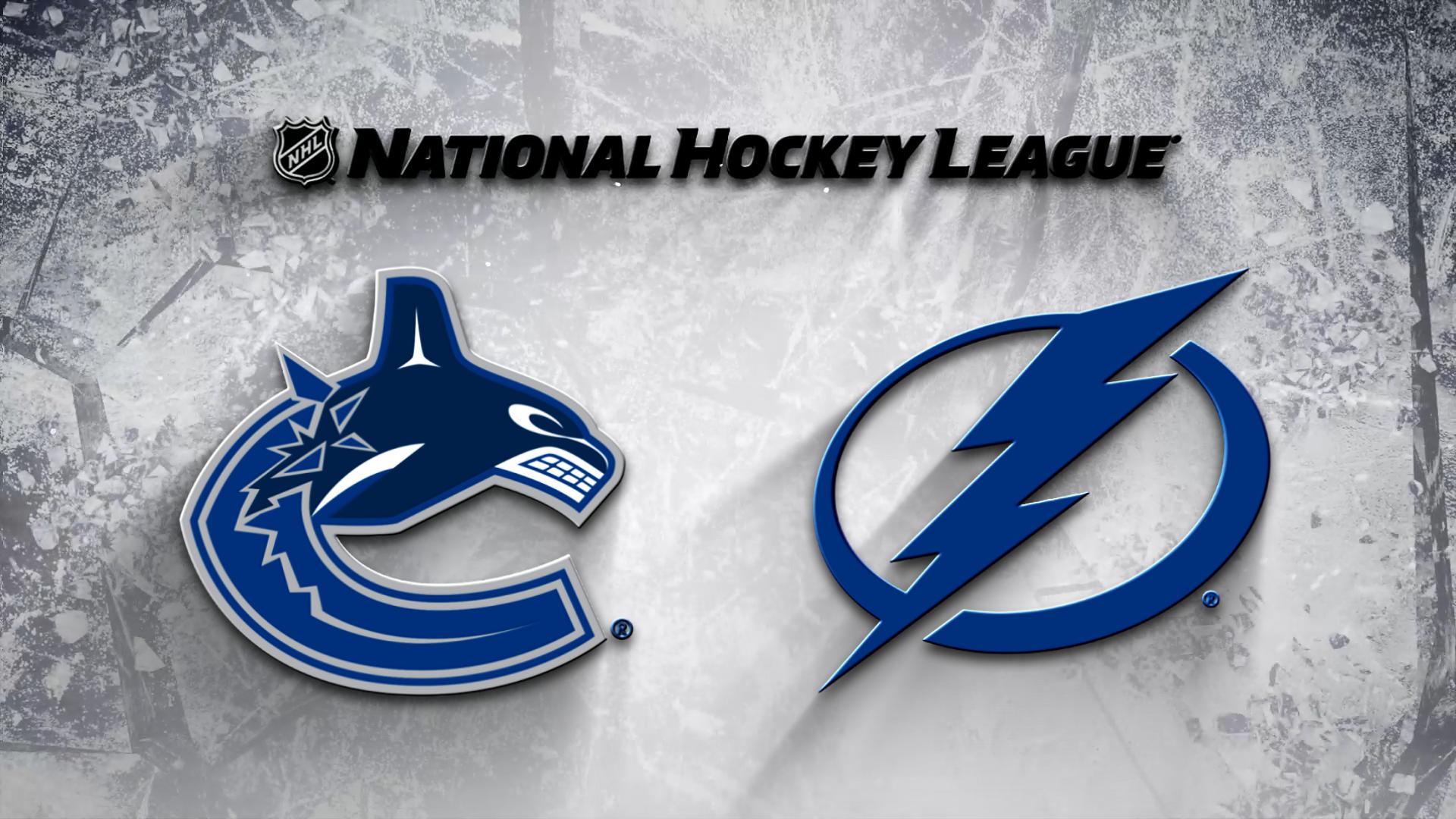 Tampa Bay Lightning Vs. Vancouver Canucks