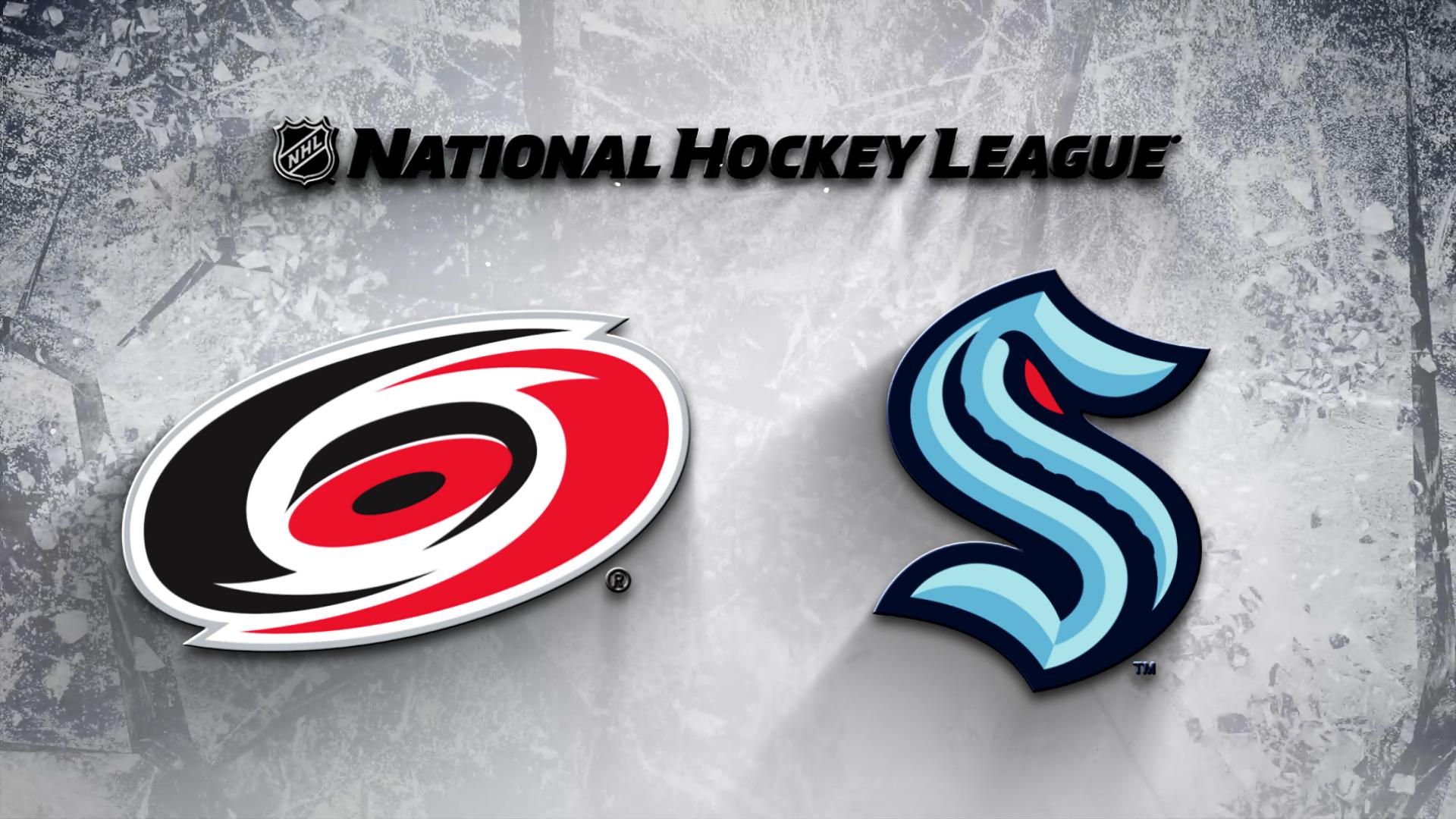 Seattle Kraken Vs. Carolina Hurricanes