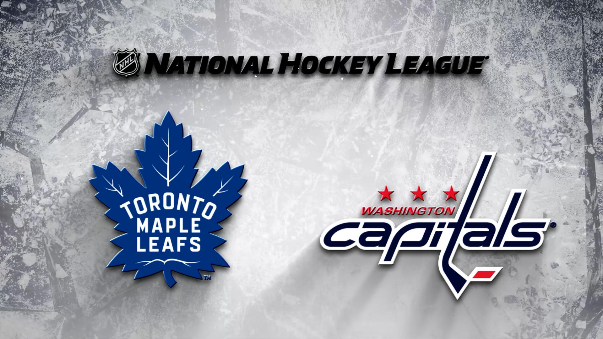 Washington Capitals Vs. Toronto Maple Leafs