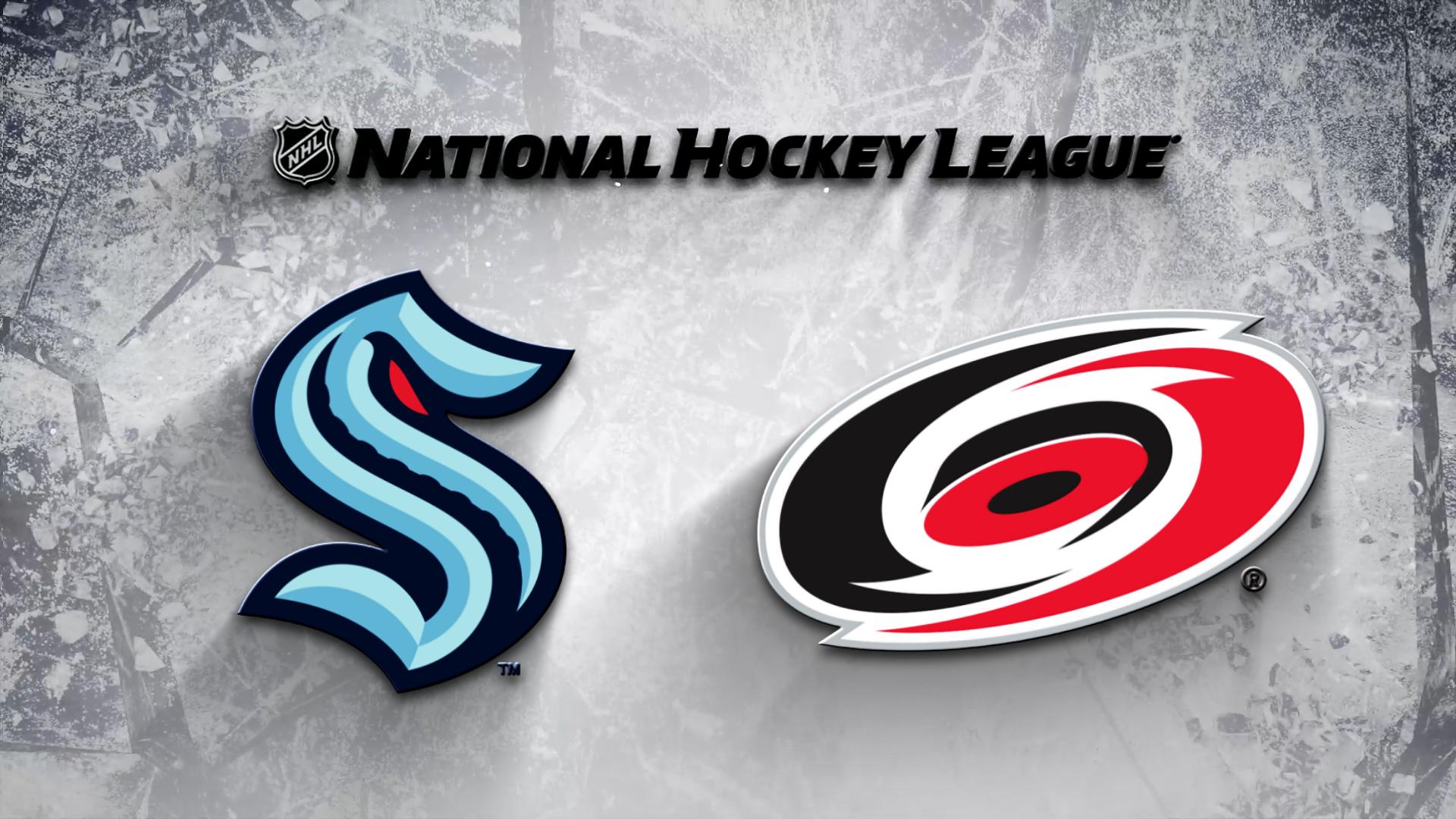 Carolina Hurricanes Vs. Seattle Kraken