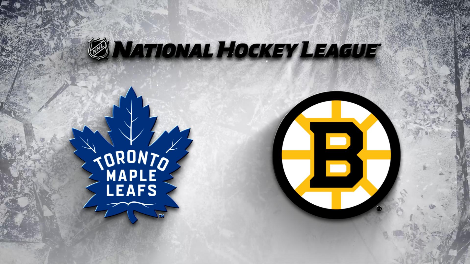 Boston Bruins Vs. Toronto Maple Leafs