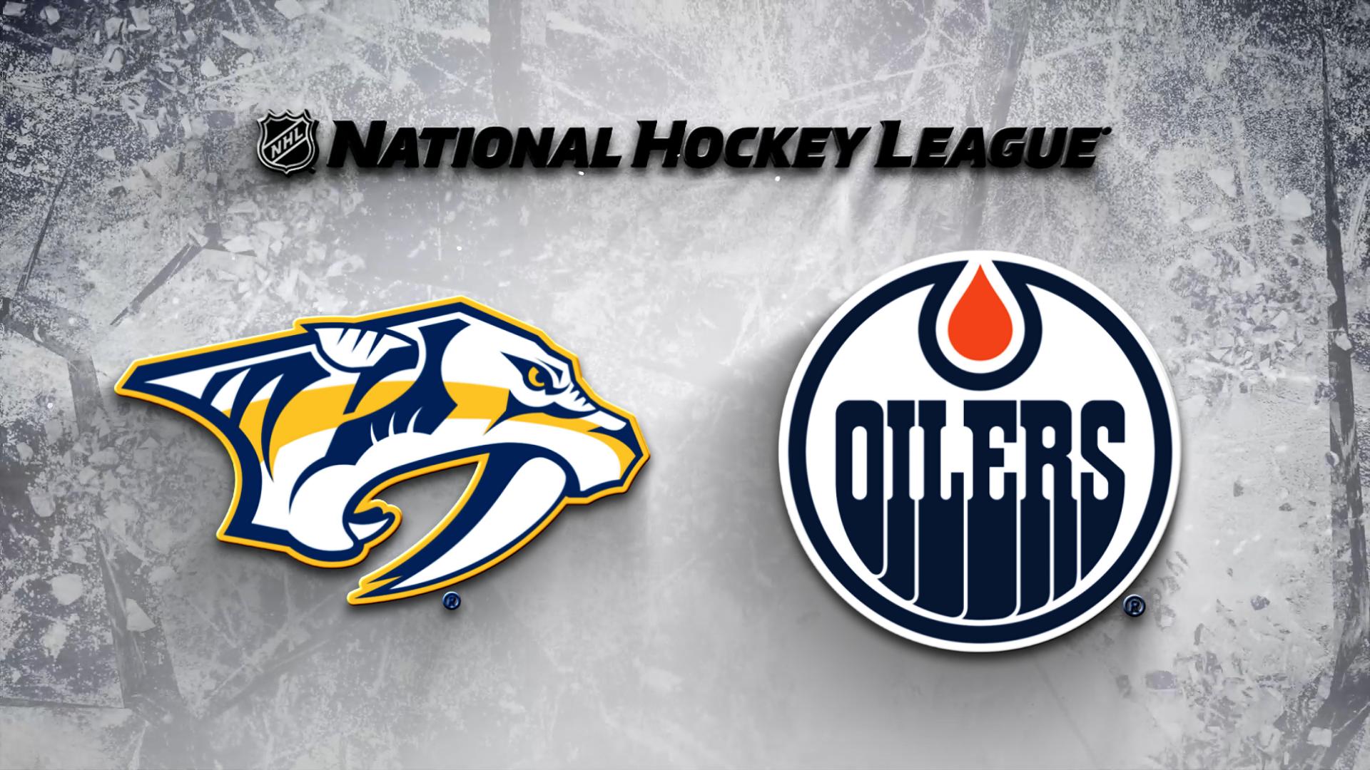 Edmonton Oilers Vs. Nashville Predators