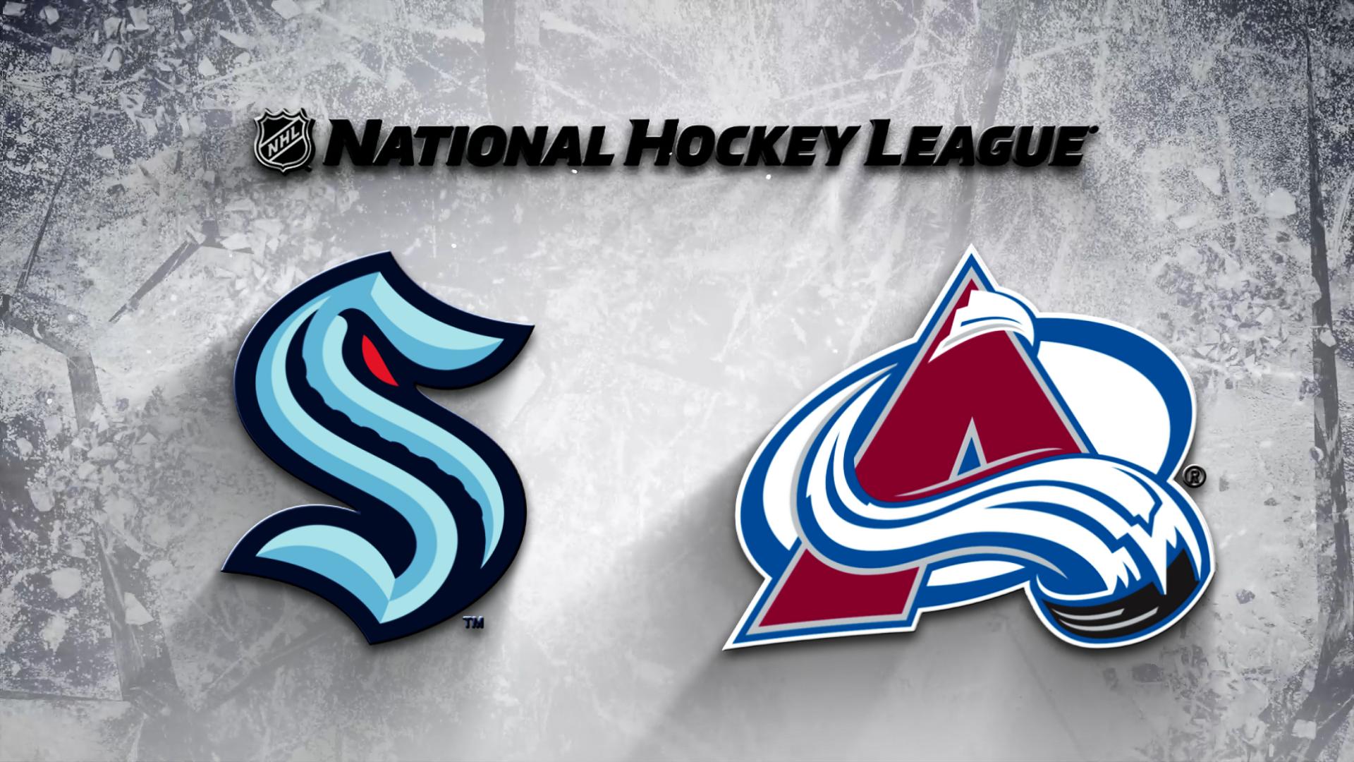 Colorado Avalanche Vs Seattle Kraken 