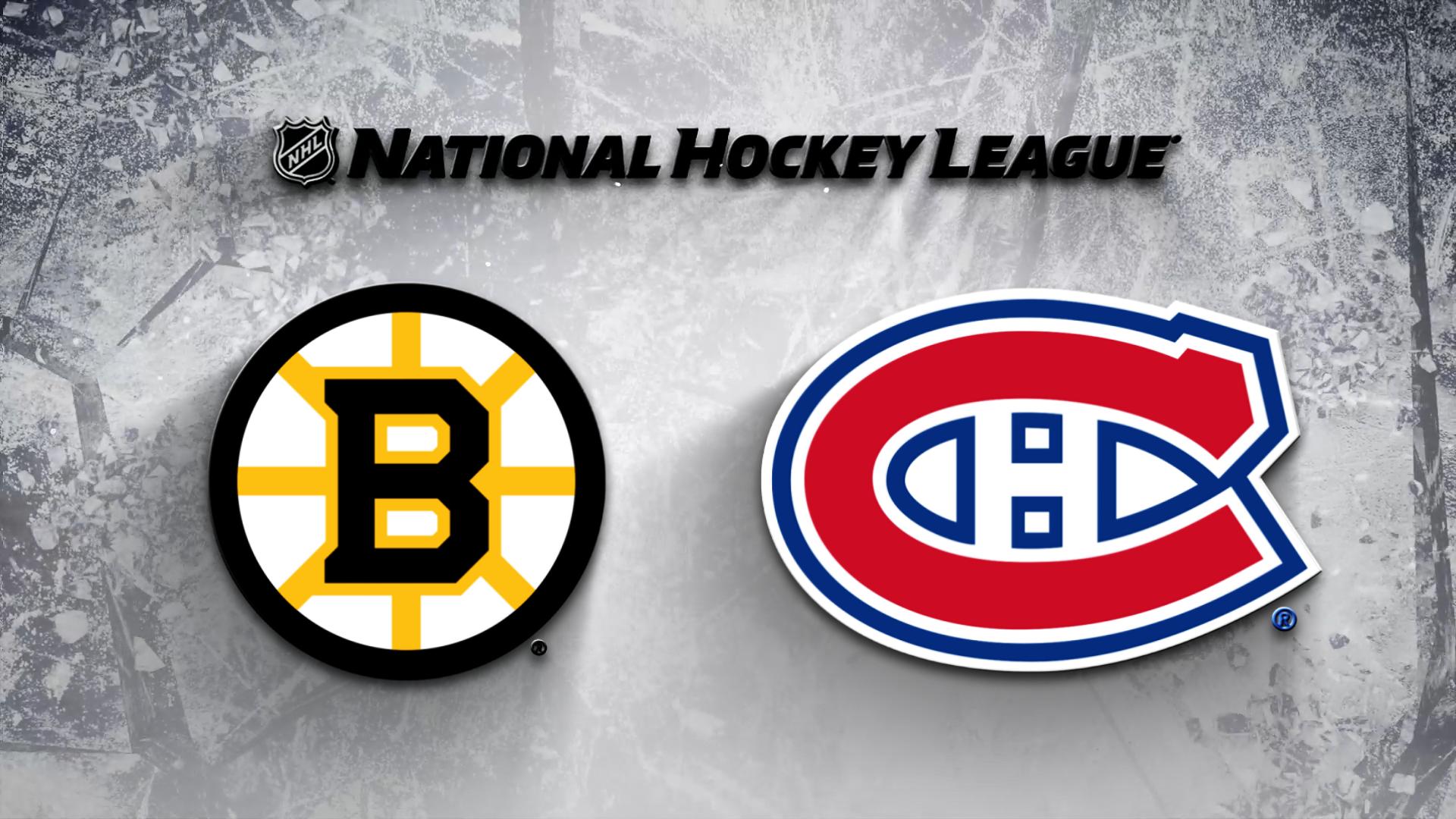 Montreal Canadiens Vs. Boston Bruins