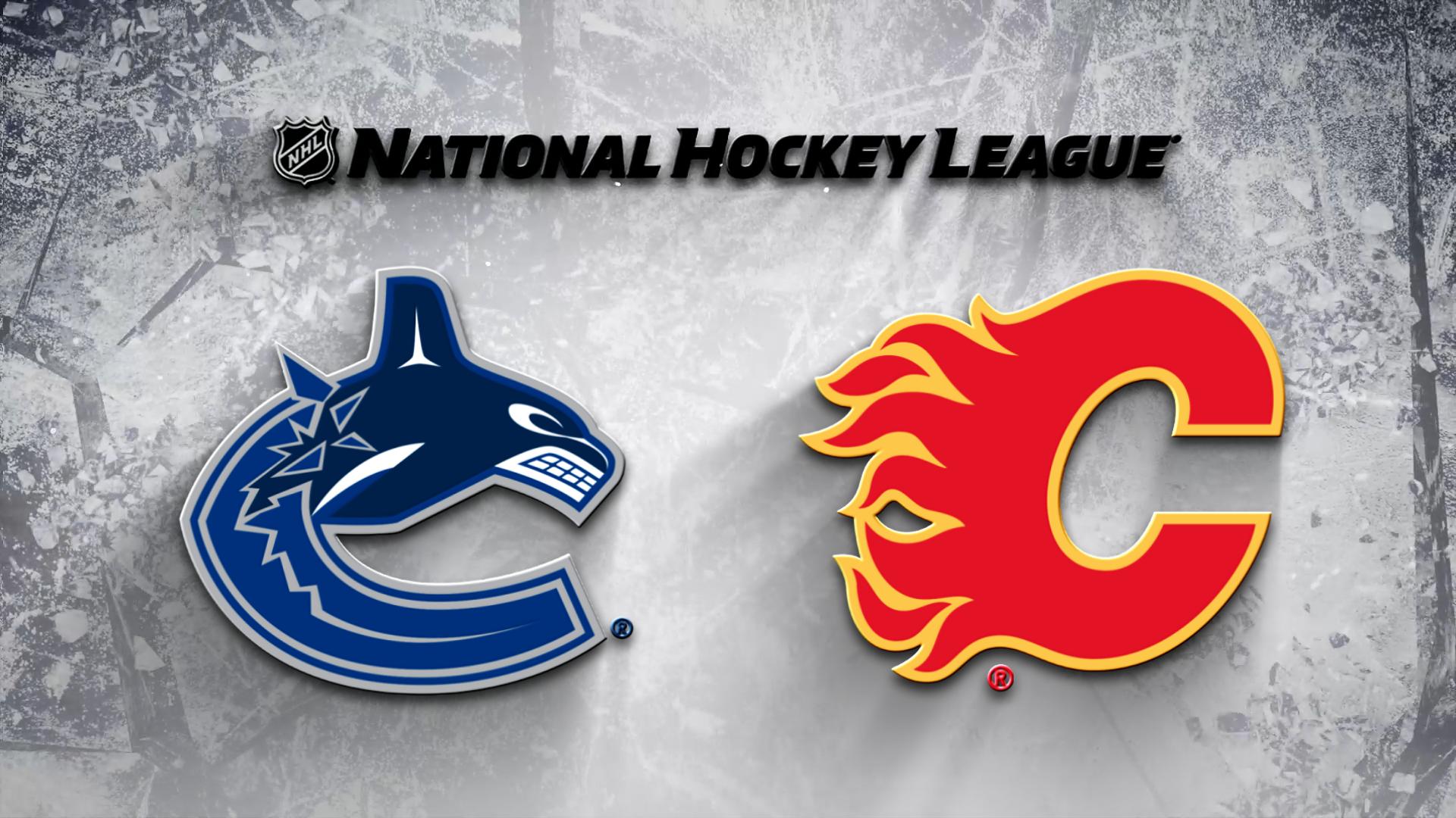 Calgary Flames Vs. Vancouver Canucks