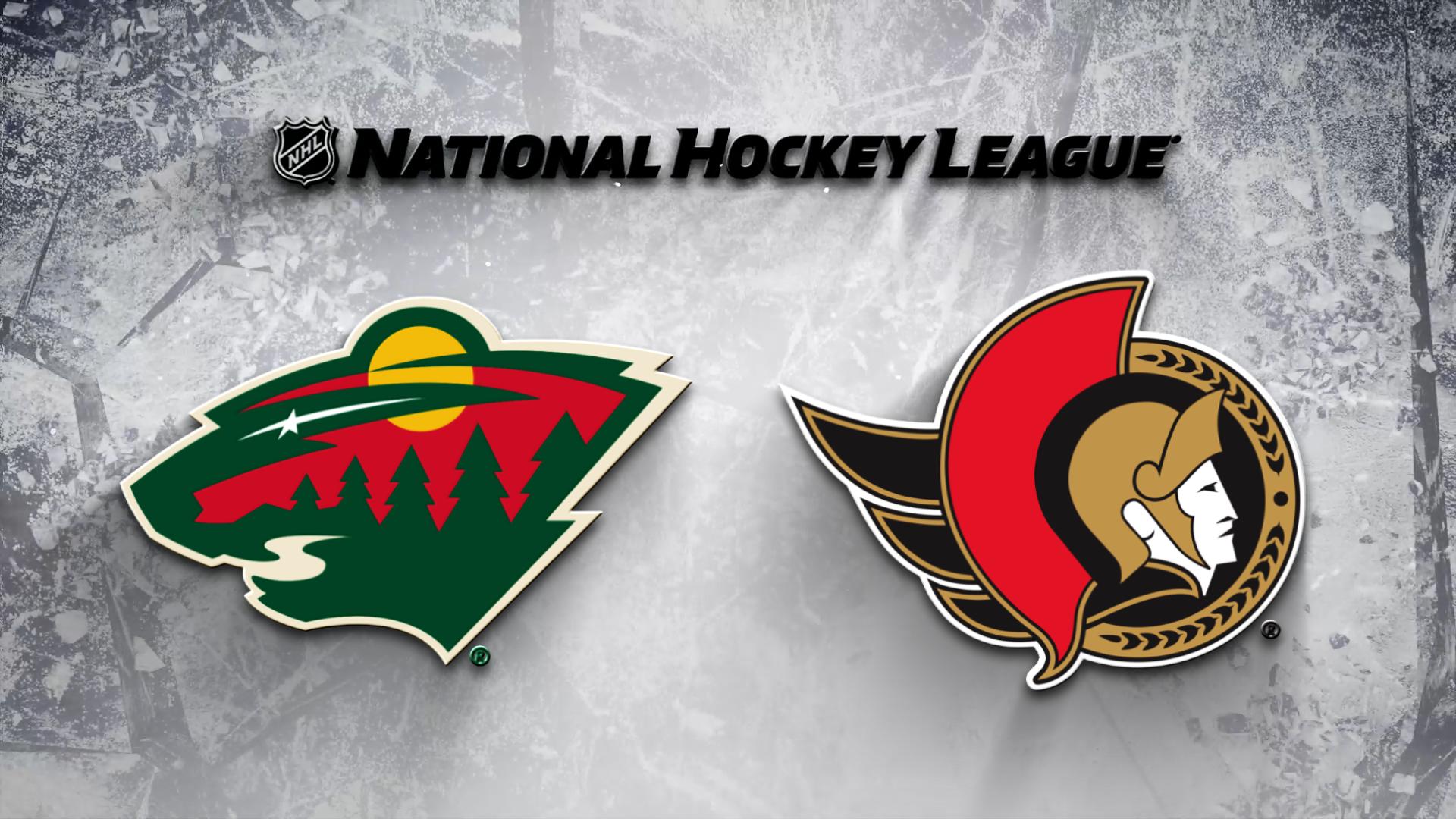 Ottawa Senators vs. Minnesota Wild