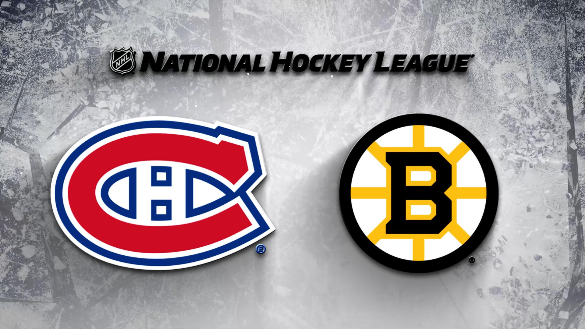 Boston Bruins Vs. Montreal Canadiens