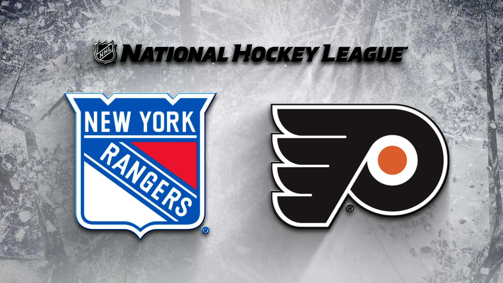 Philadelphia Flyers vs. New York Rangers