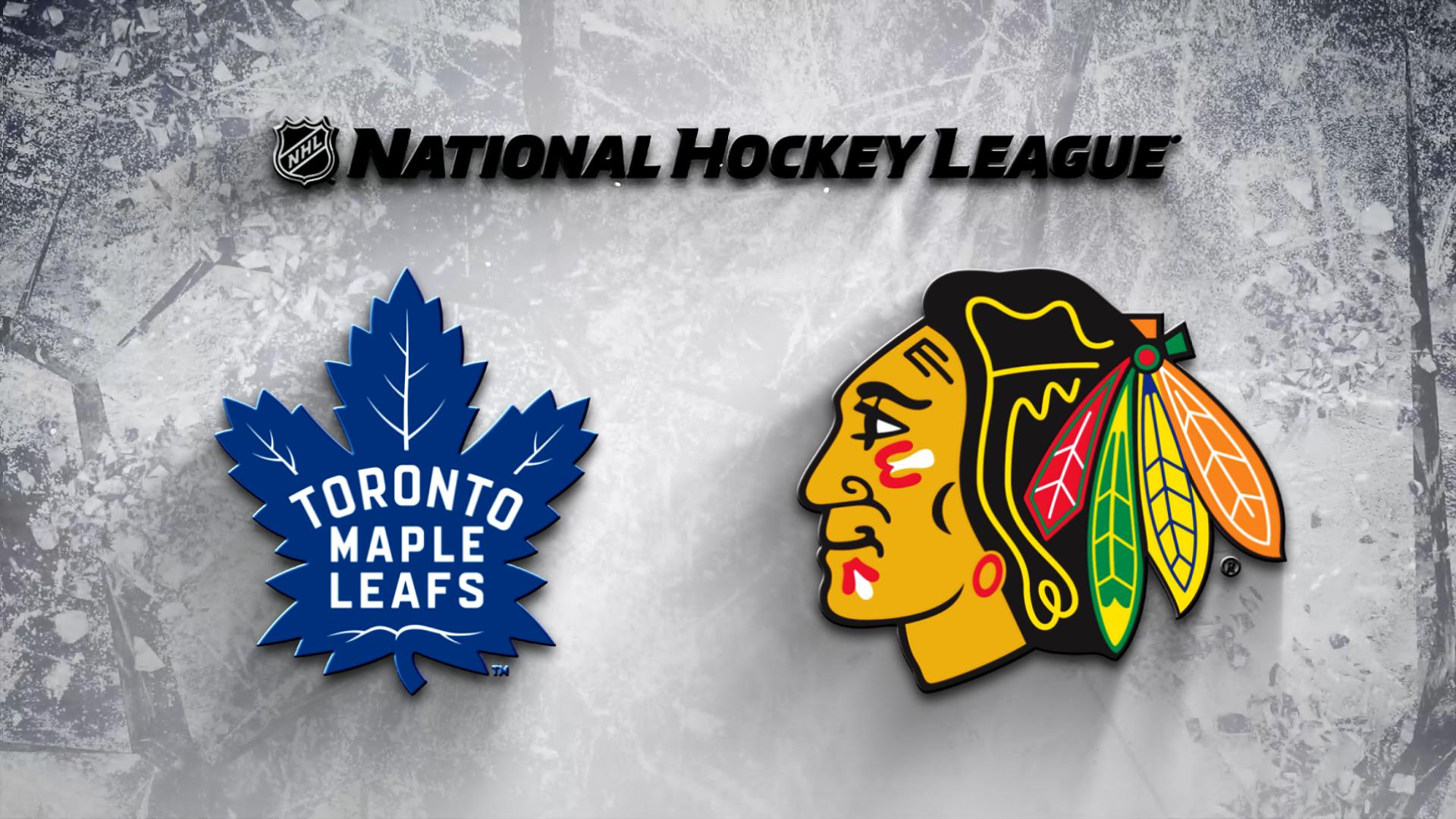 Chicago Blackhawks Vs. Toronto Maple Leafs