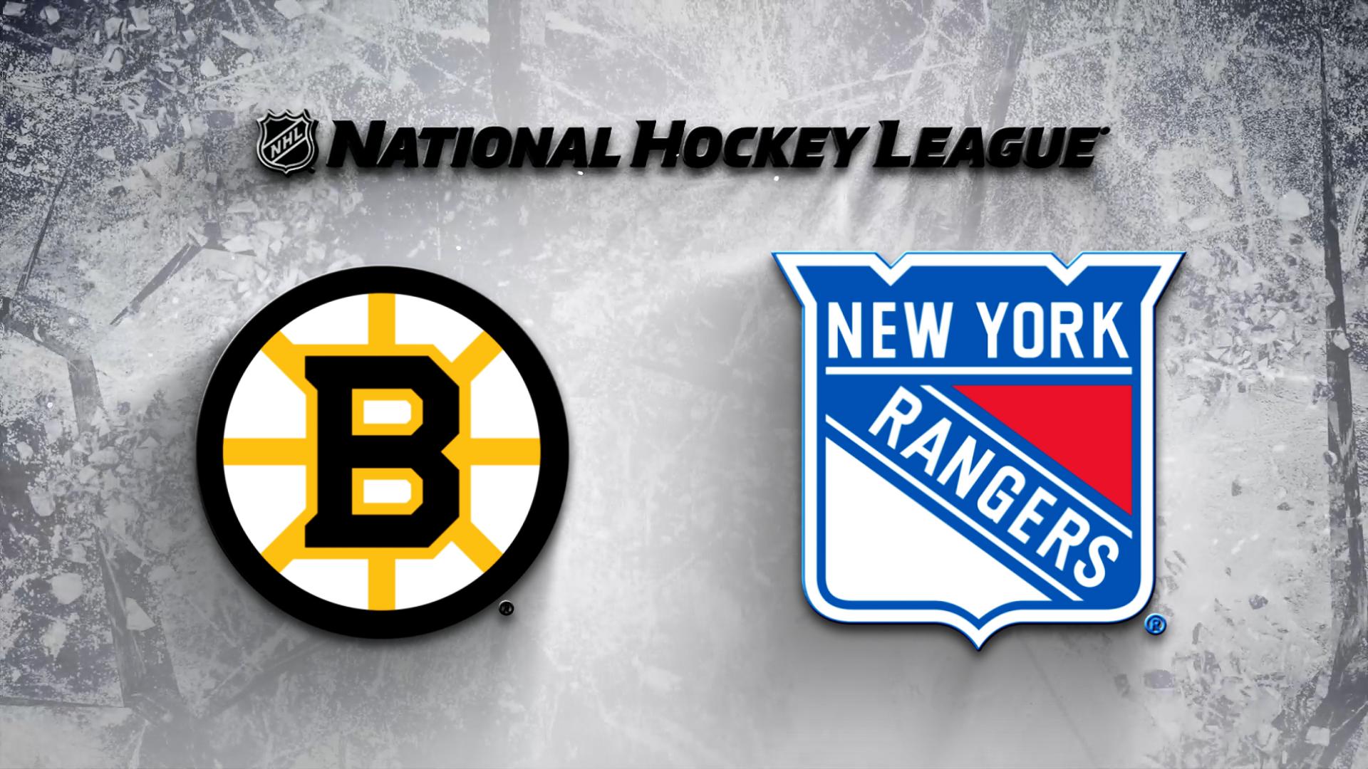 New York Rangers Vs. Boston Bruins