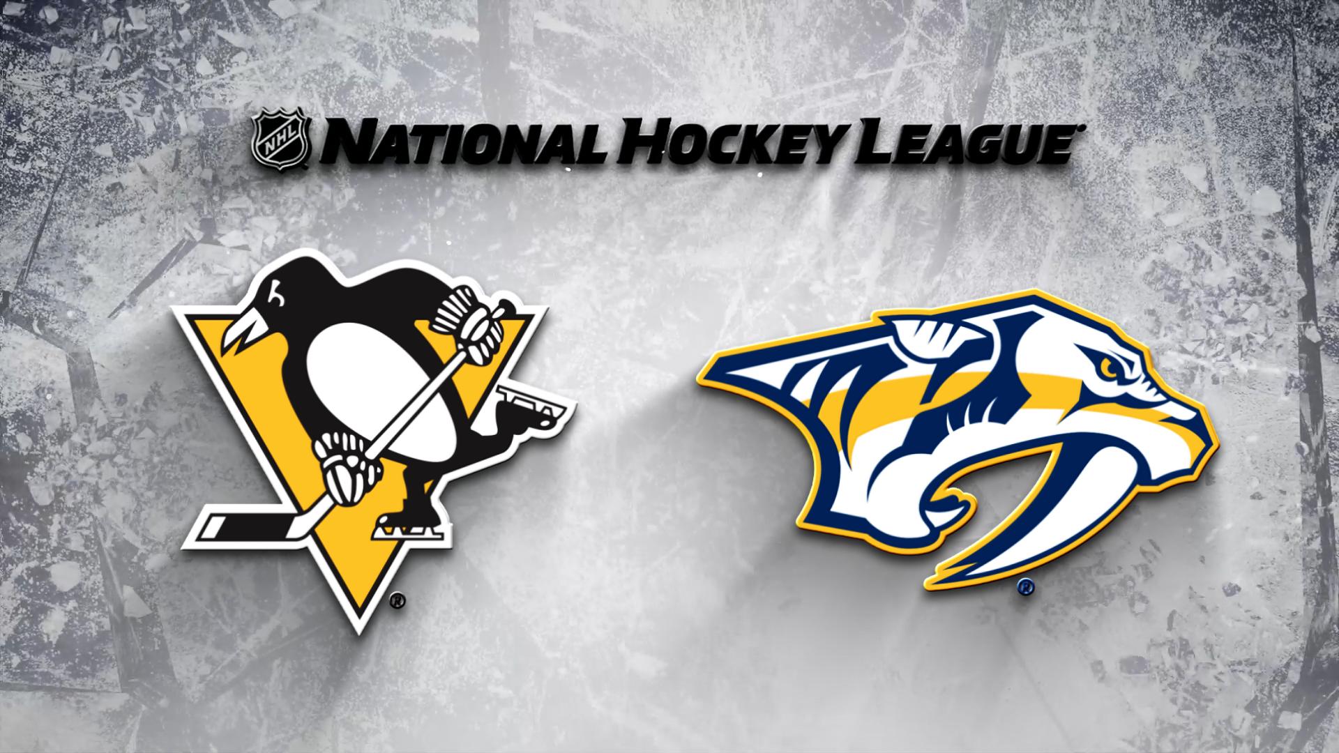 Nashville Predators Vs. Pittsburgh Penguins