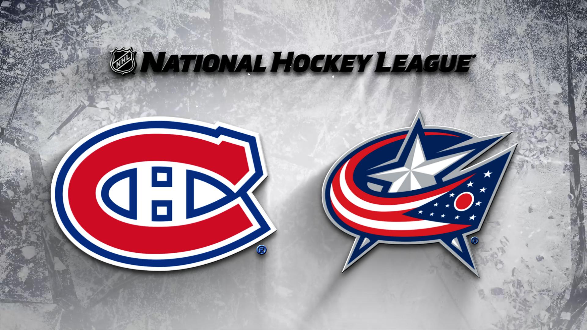 Columbus Blue Jackets vs. Montreal Canadiens