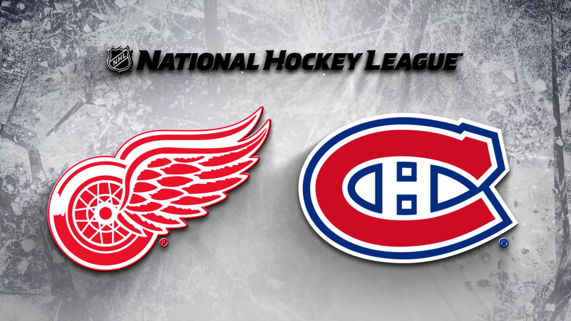 Montreal Canadiens Vs. Detroit Red Wings