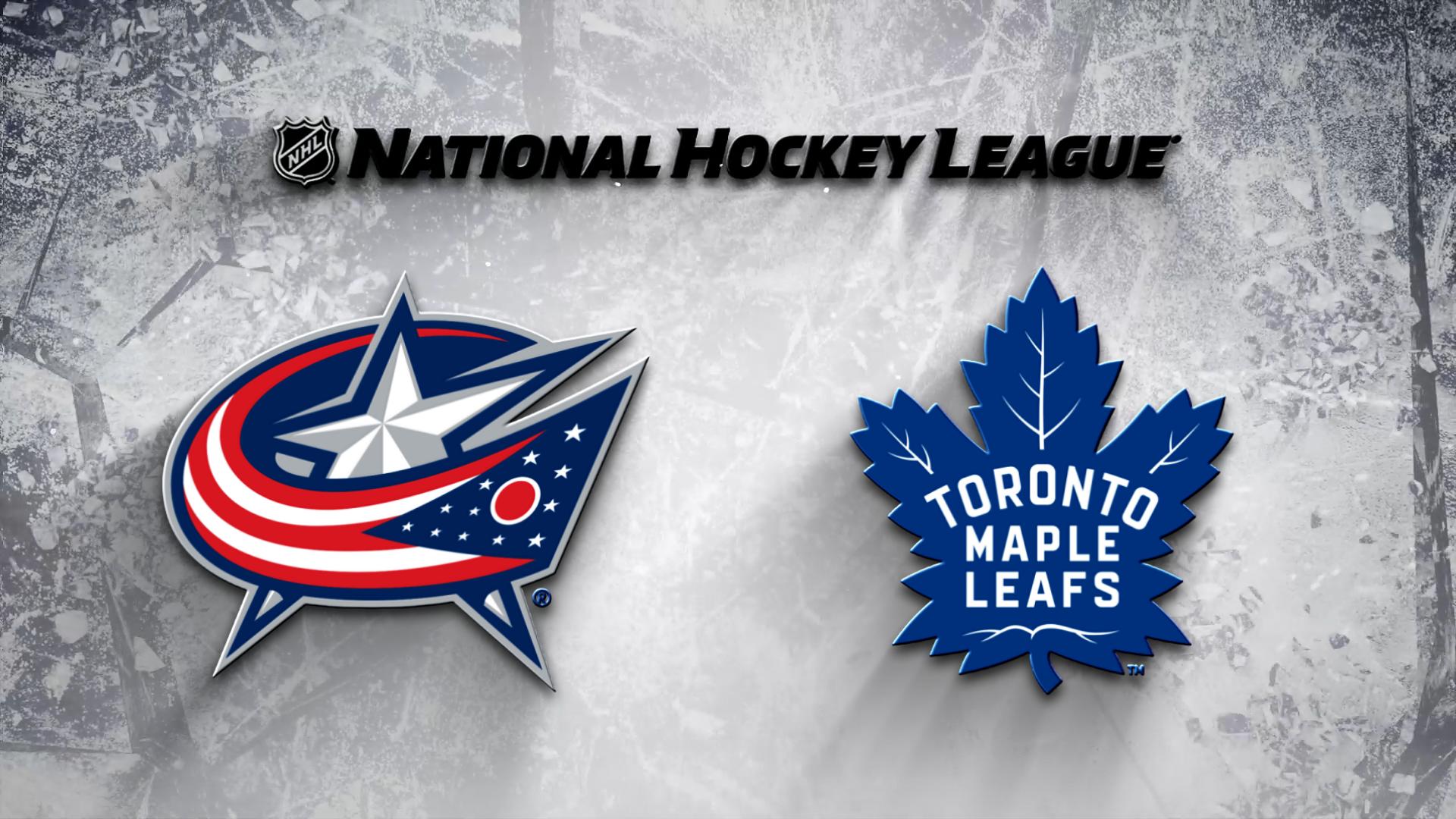 Toronto Maple Leafs Vs. Columbus Blue Jackets