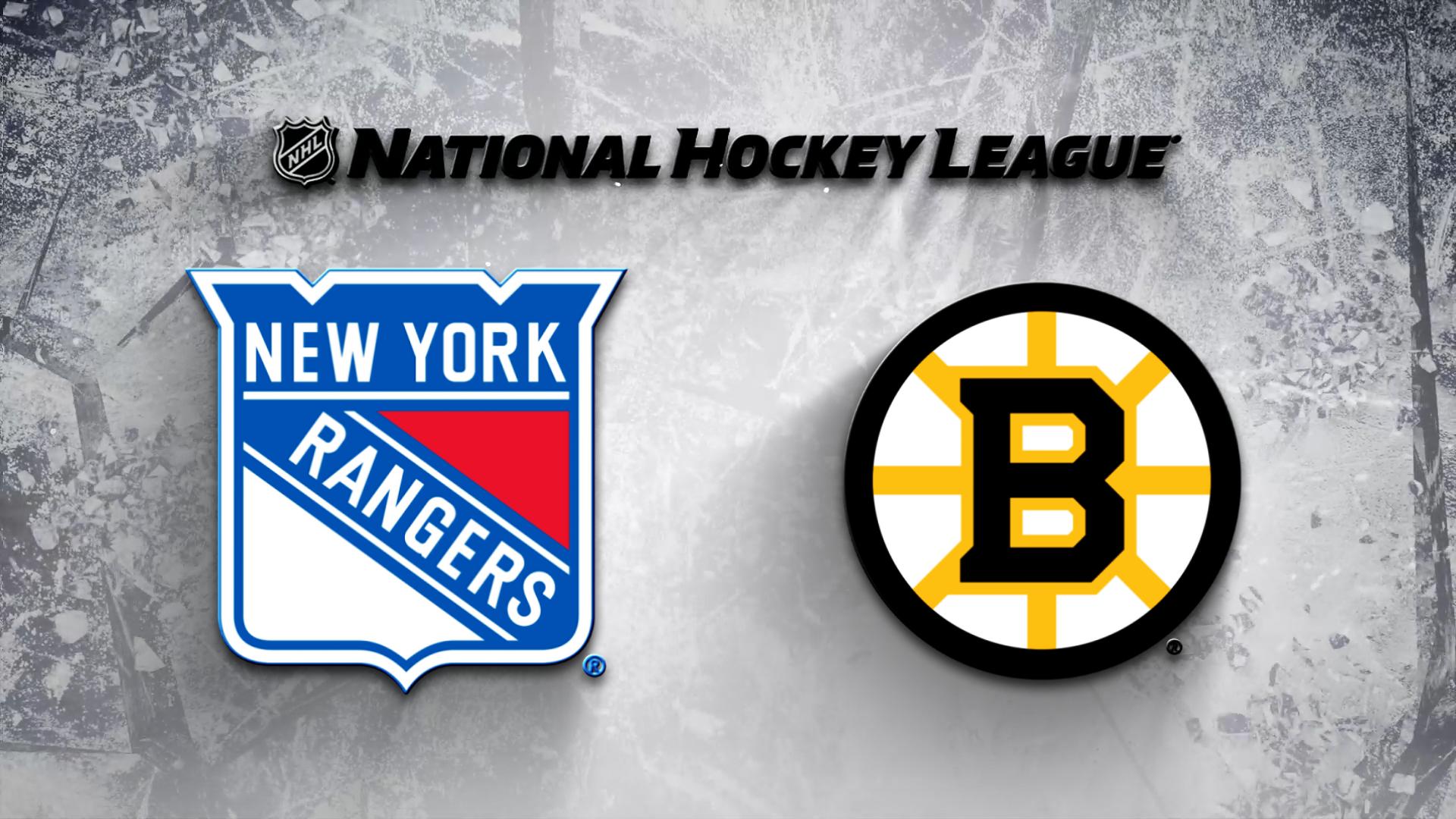 Boston Bruins vs. New York Rangers