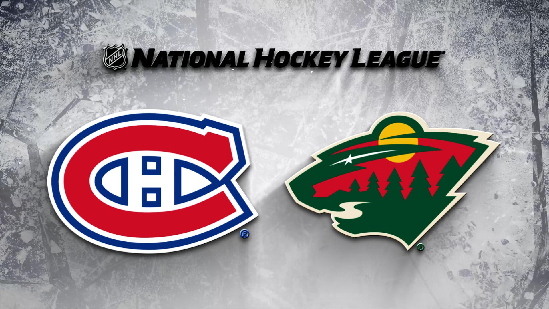 Minnesota Wild vs. Montreal Canadiens