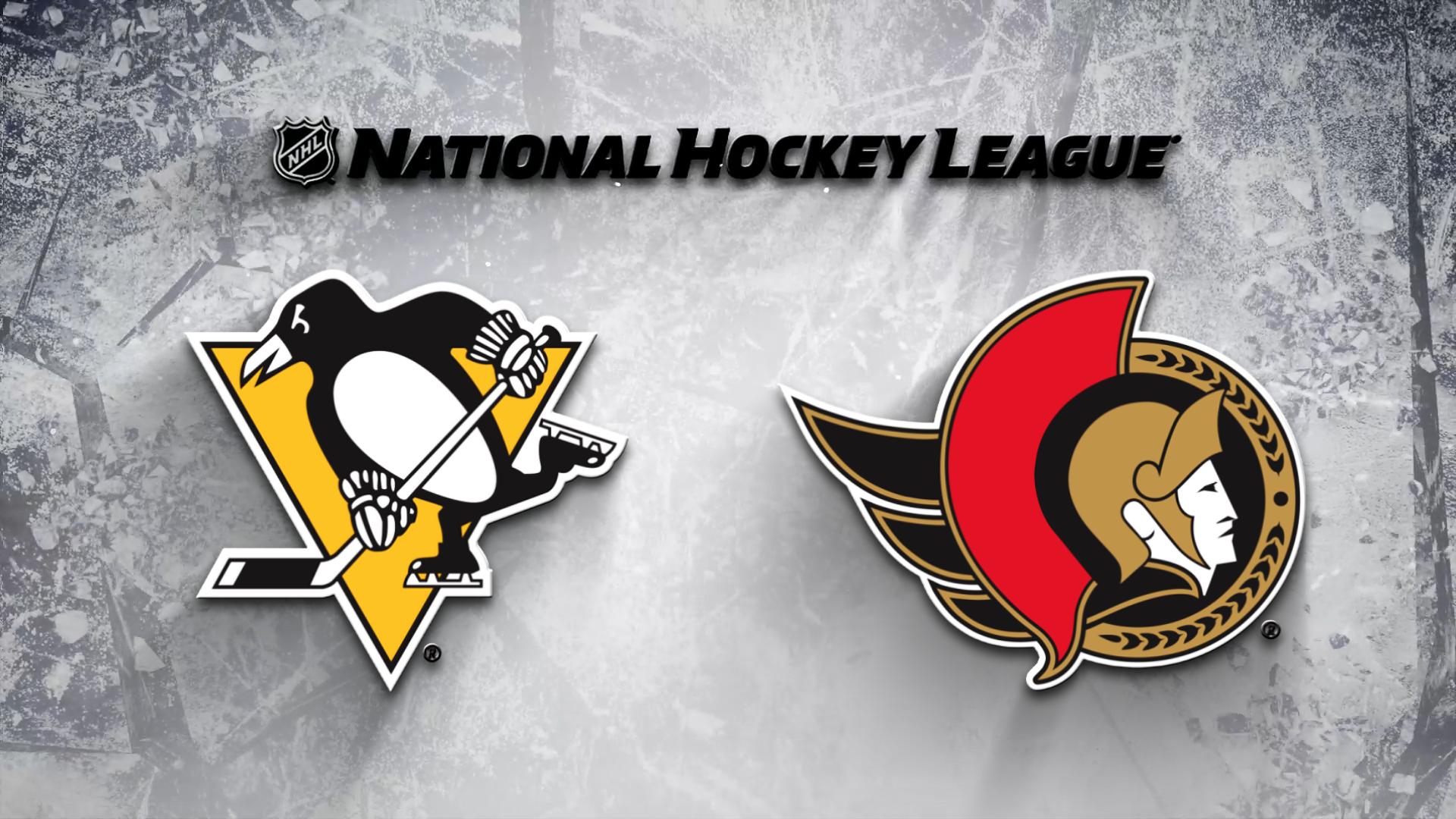 Ottawa Senators Vs. Pittsburgh Penguins