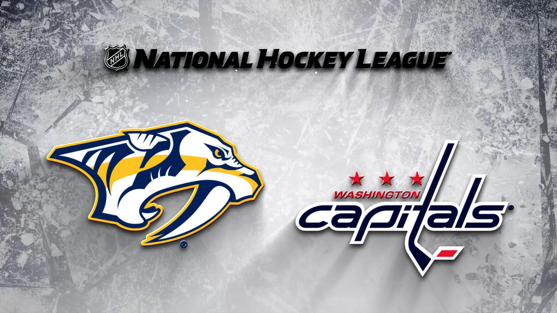 Washington Capitals vs. Nashville Predators