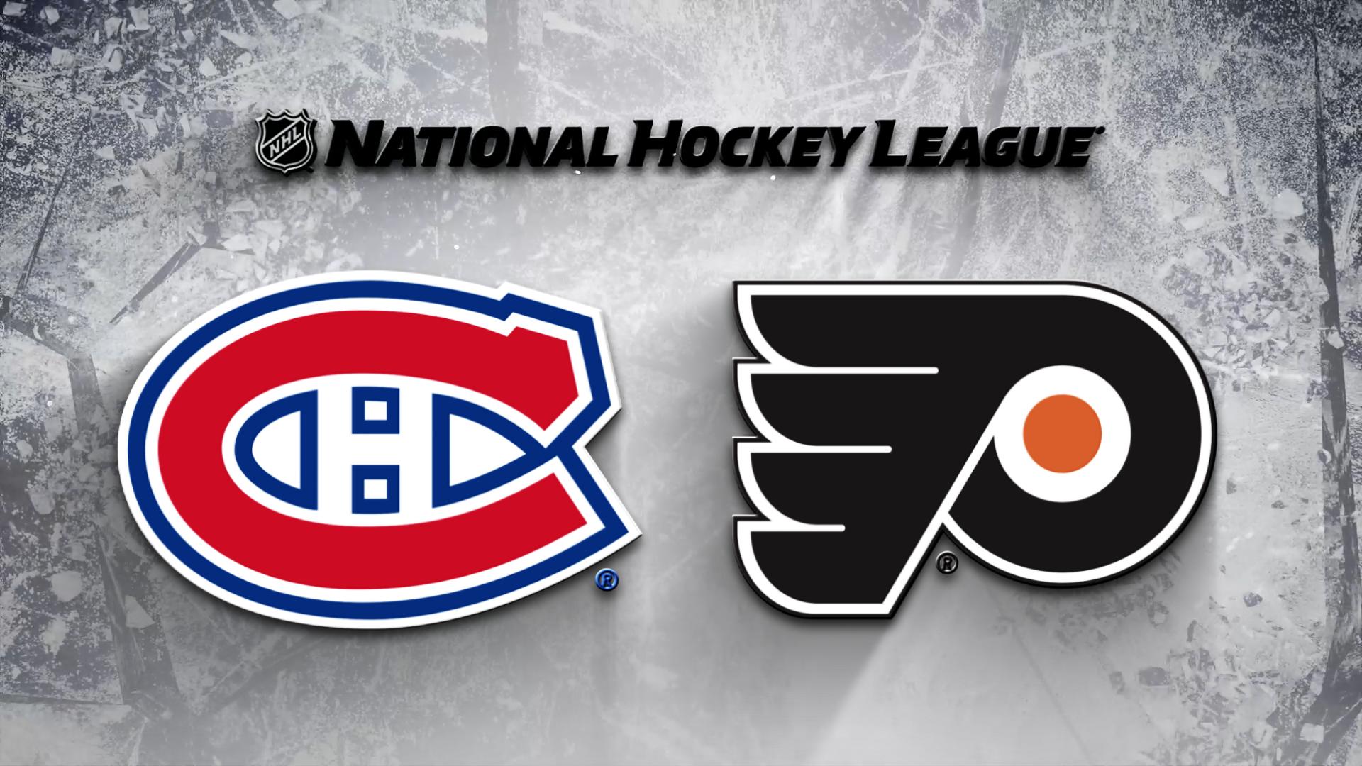 Philadelphia Flyers Vs. Montreal Canadiens