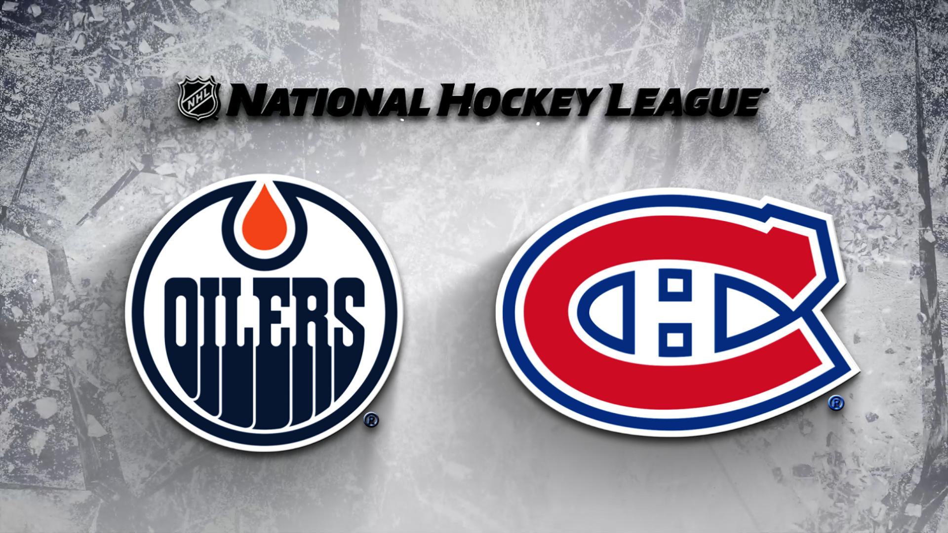 Montreal Canadiens Vs. Edmonton Oilers